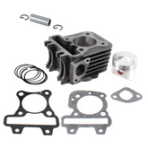 Cilindro RMS PIAGGIO 4T 50CC 47MM  per PIAGGIO FLY 4T & 25-30 KM/H 50 2008 - 2011